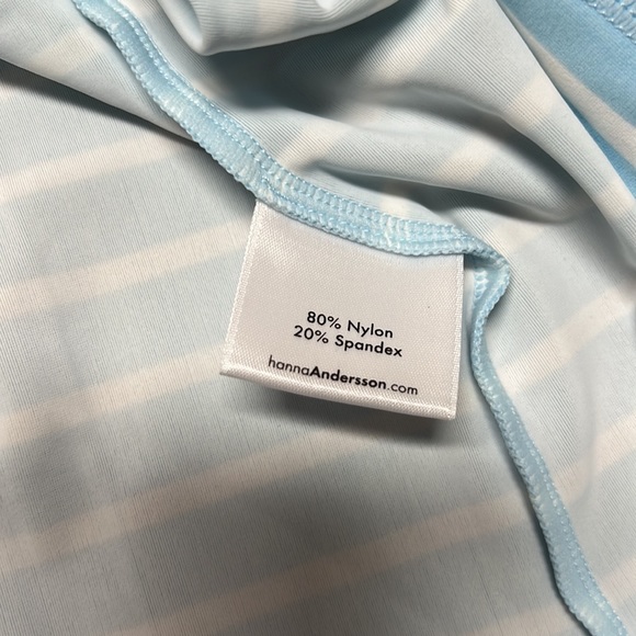 HANNA ANDERSSON Rash Guard Swim Top Long Sleeve Size 160/12 - Picture 6 of 7